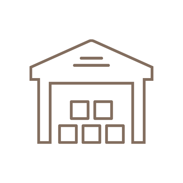 Büro- oder Lagergebäude